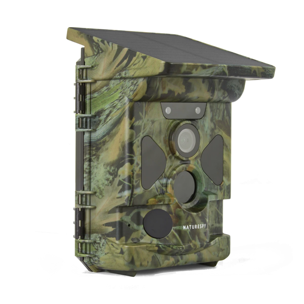 NatureSpy Helarctos WiFi Solar wildlife camera front tilt image